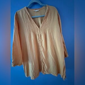 Eileen Fisher 100% Linen Blouse